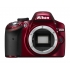 NIKON D3200 v�z piros (3 �v)