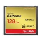 CF Extreme (R/W: 120/60 MB/s, UDMA 7) 128 GB memória