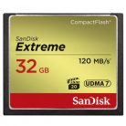 SANDISK CF Extreme (R/W: 120/85 MB/s, UDMA 7) 32 GB memóriakártya