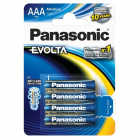 PANASONIC Evolta elem AAA (4 db)