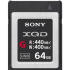 SONY XQD 64 GB (QD-G64F) W: 400 MB/s, R:440 MB/s