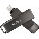 SANDISK iXpand™ Flash Drive Luxe USB-C + Ligthning csatlakozó, 256 GB