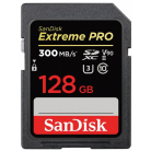 SANDISK Extreme Pro SDXC 128 GB, UHS-II, U3, V90 (300 MB/s)