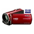 HDR-CX115 piros full-HD memóriás kamera (0 GB)
