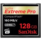 CF Extreme Pro (R/W: 160/150 MB/s, UDMA 7) 128 GB memória