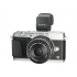E-P5 ezüst + 17 mm f/1.8 + VF-4 kereső