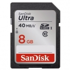 SD-HC Ultra (R: 40 MB/s) 8 GB Class 10 memóriakártya