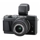 E-P5 fekete + 14-42 II R fekete + VF-4 kereső E-P5 fekete + 14-42 II R fekete + VF-4 kereső
