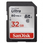 SD-HC Ultra (R: 80 MB/s) 32 GB Class 10 memóriakártya