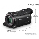 HC-VXF990 fekete videokamera