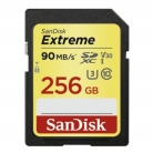 173358 SD-XC Extreme (R/W: 90/60 MB/s) 256 GB UHS-3, V30 *