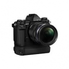 E-M5 1250 Power Kit fekete váz / fekete EZ-M1250 objektív és HLD-6 markolat E-M5 1250 Power Kit fekete váz / fekete EZ-M1250 objektív és HLD-6 markolat