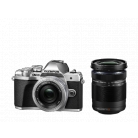 E-M10III Pancake DZK KIT (E-M10III váz + EZ-M14-42EZ + EZ-M40-150-2) ezüst/ezüst/fekete E-M10III Pancake DZK KIT (E-M10III váz + EZ-M14-42EZ + EZ-M40-150-2) ezüst/ezüst/fekete