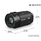 HC-VX1EP-K fekete (4K) videokamera