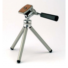 Piccolo de Luxe miniállvány 3D fejjel, fekete/ezüst