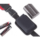 USA Battery Holster szíjra fűzhető akkumulátor tok, fekete