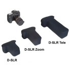 USA D-SLR Tele neoprén fényképezőgép tok, fekete
