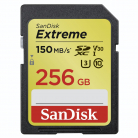 183526 SD-XC Extreme(R/W:150/70MB/s)256GB Cl.10memóriakártya,U3 *