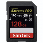 183531 SD-XC Extreme Pro (R/W: 170/90 MB/s) 128 GB, V30, UHS-3