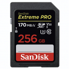 183532 SD-XC Extreme Pro (R/W: 170/90 MB/s) 256 GB, V30, UHS-3