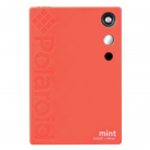 Mint instant Fényképezőgép, Mobilprinter, Adnriod/IOS, 10 darab matricás fotópapír, Piros