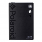 Mint instant Fényképezőgép, Mobilprinter, Adnriod/IOS, 10 darab matricás fotópapír, Fekete