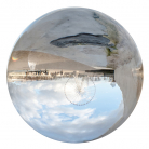 Lensball Optikai Üveggömb 110 mm, mobilos és normál fotózáshoz