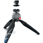 Pixi Xtreme Mini Tripod fekete színben, Gopro adapterrel