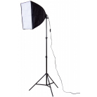 LED Vlogger Softbox szett (50W)