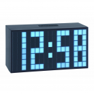 98.1082.02 Digital Alarm Clock with Luminous Digits TIME BLOCK