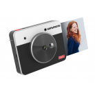 Realipix Square S, instant fényképezõgép, fekete + 10db papír, LCD Kijelzõ