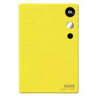 Mint instant Fényképezőgép, Mobilprinter, Adnriod/IOS, 10 darab matricás fotópapír, Sárga