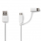iPhone/iPad/iPod USB-kábel, 1 méter