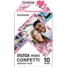 COLORFILM INSTAX MINI GLOSSY (10/PK) Confetti