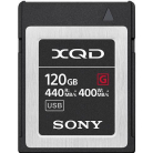 XQD 120 GB (QD-G120F) W: 400 MB/s, R:440 MB/s