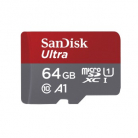 microSDHC Ultra+adapter, (120MB/s) class 10, A1+Android APP, 64GB