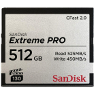 Extreme Pro CFast™ 2.0 memóriakártya, VPG130, 512 GB (525 MB/s)