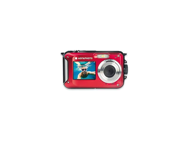 WP8000 kompakt vízálló (3m) digitális fényképezőgép, piros