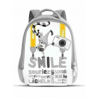 SMILE neoprén gyermek hátizsák, fehér