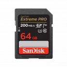 SANDISK SDXC EXTREME PRO 64GB (200/90MB/s) UHS-I,Class 10,U3,V30