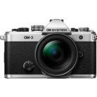 OM-3 12-45 Kit ezüst/fekete