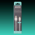 AVAX CB-103W PURE USB A-Type C 1m kábel 2.1A, fehér