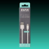 AVAX CB-104W PURE USB A-Lightning 1m kábel 2.1A, fehér