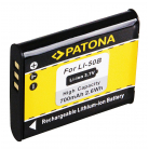 Olympus LI-50B Pentax D-LI92 Li-Ion Akkumulátor 700 mAh