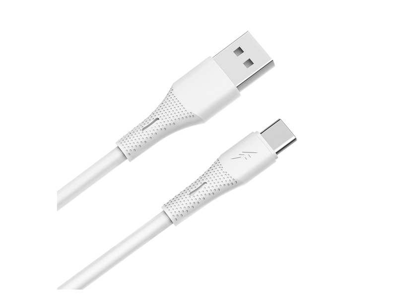 CB3301 18W USB-A -> USB-C töltő kébel, 1,5m fehér CB3301 18W USB-A -> USB-C töltő kébel, 1,5m fehér