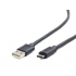 ..... Gembird USB-A USB-C kábel 1m fekete